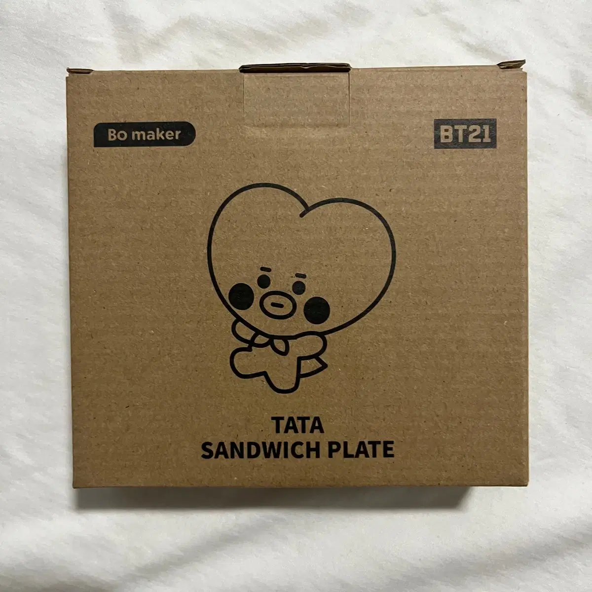 BTS BT21 타타 샌드위치 플레이트