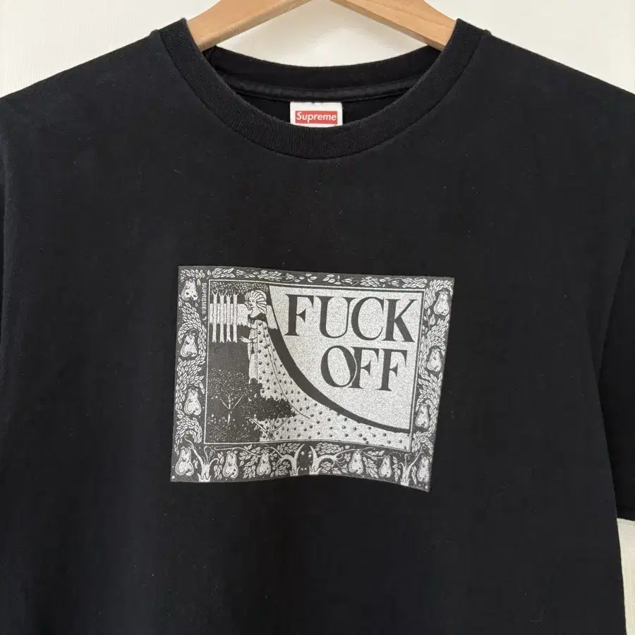 16ss 슈프림 fuck off 반팔티셔츠 M