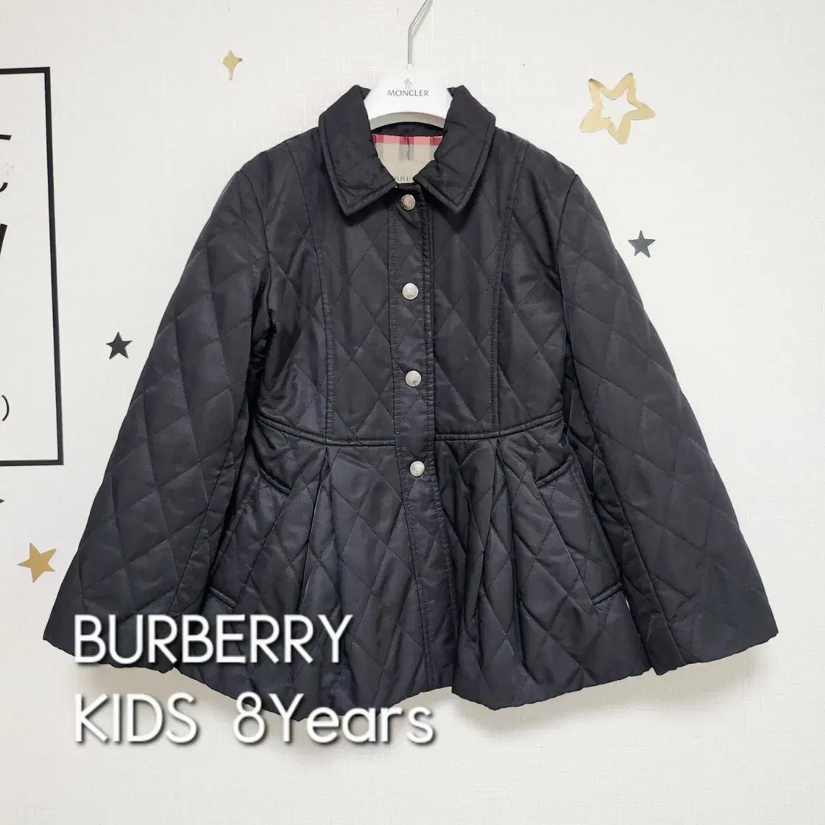 버버리 BURBERRY 키즈 퀼팅자켓 아동 사이즈8세