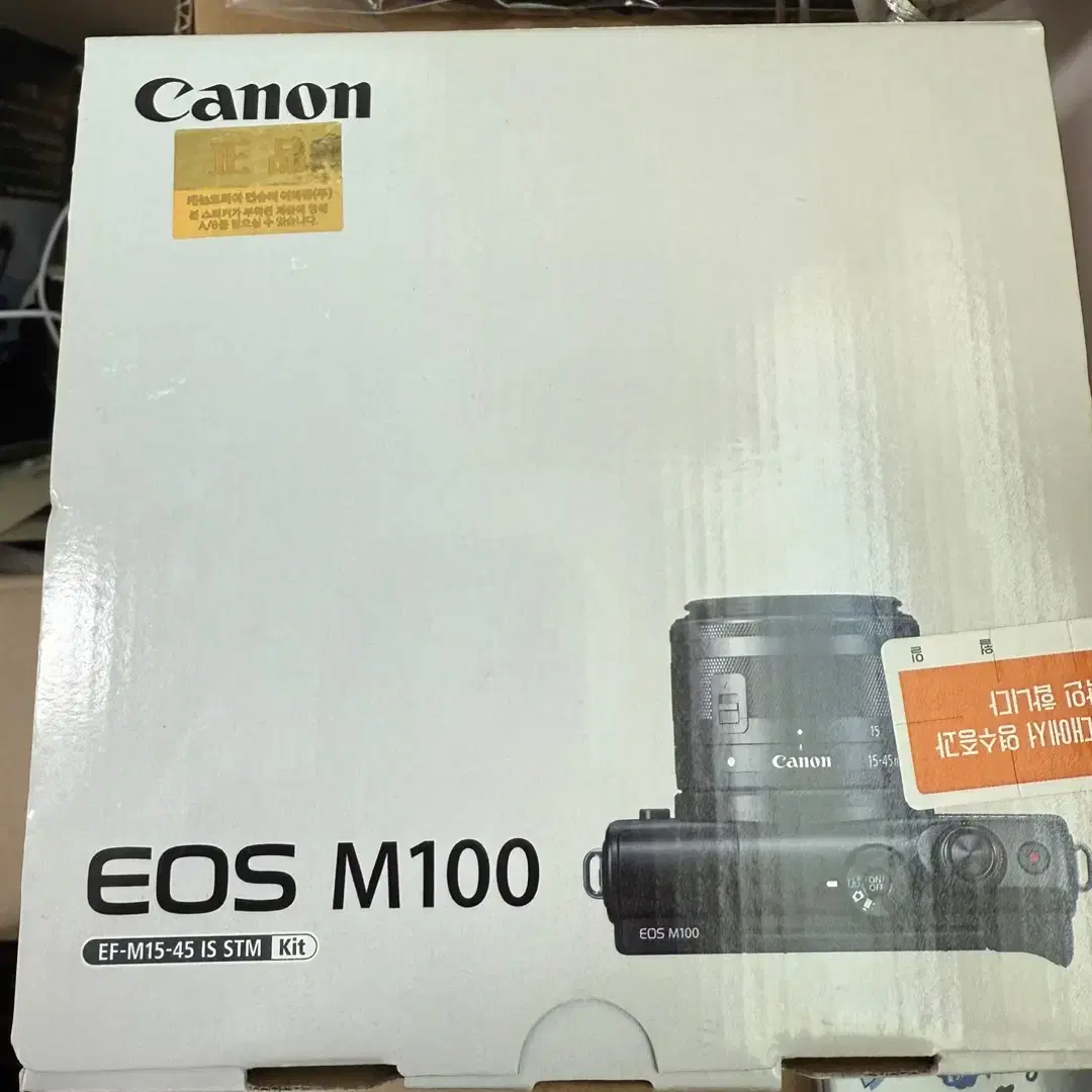 캐논 EOS M100 블랙 + 15-45mm 렌즈세트 중고