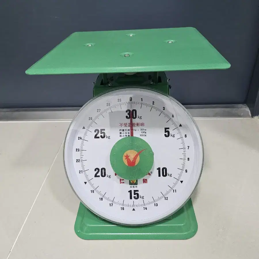 30kg 기계식 저울(미사용 새것)