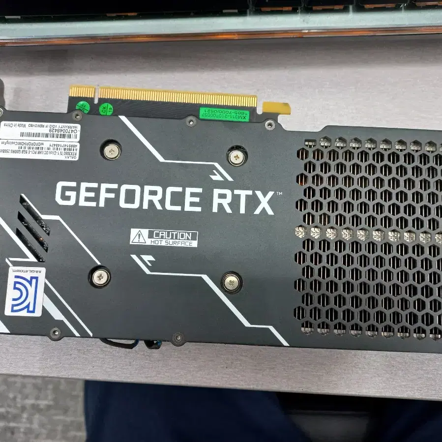 갤럭시 RTX 3060ti 그래픽카드