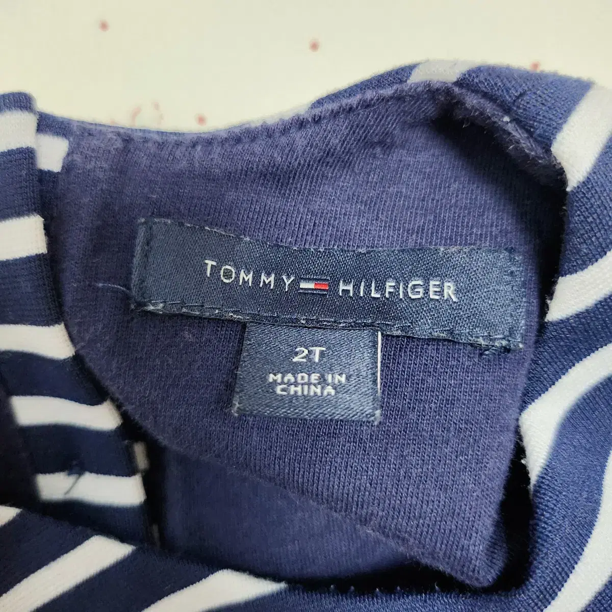 타미힐피거 TOMMY HILFIGER 키즈 여아 원피스 사이즈2세