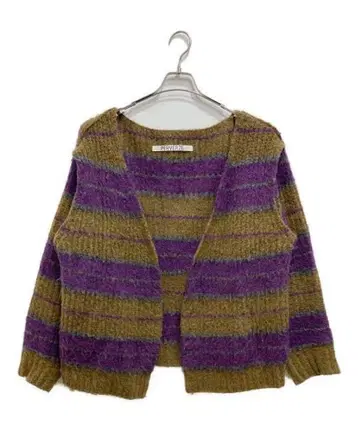 퍼버즈 퍼버즈 모헤어 보더 가디건