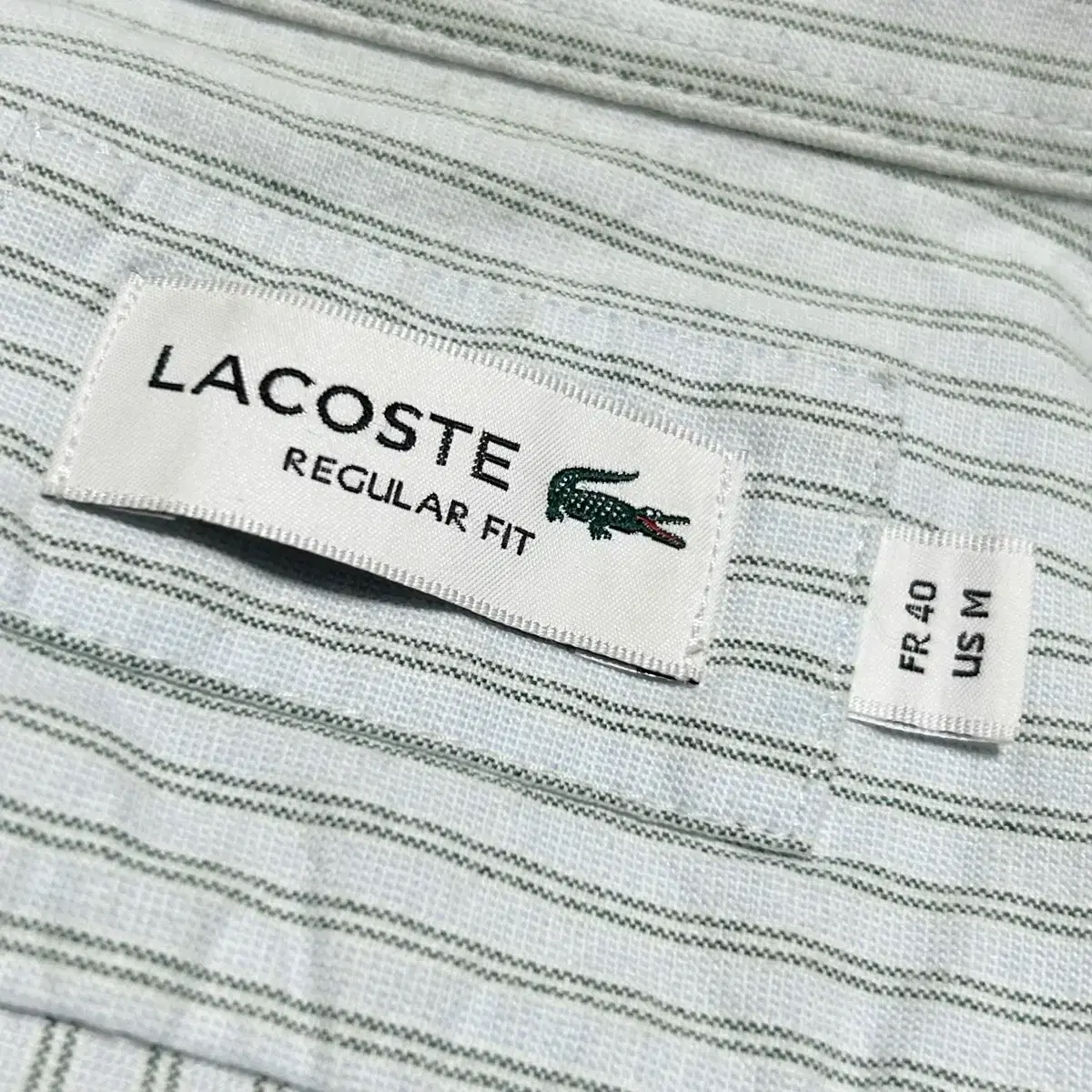 [ M ] Lacoste 라코스테 스트라이프 셔츠