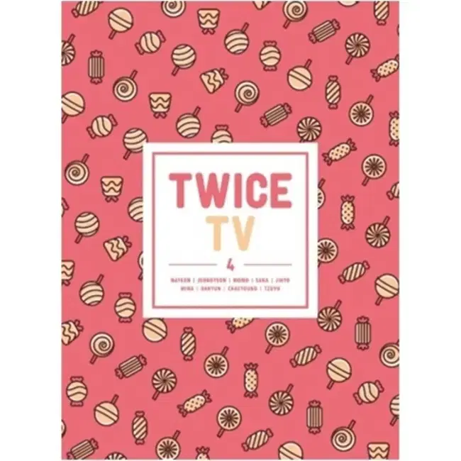 트와이스 TV4 (3DVD+72P 화보집 한정반)