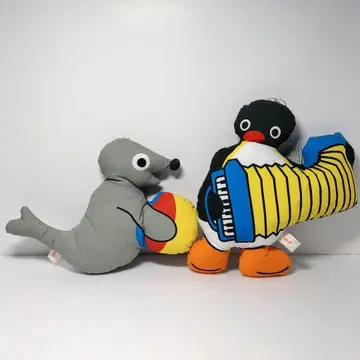 당시 물건 PINGU 페타구루미 핑구 로비 묶음 판매 봉제 인형 택 포함