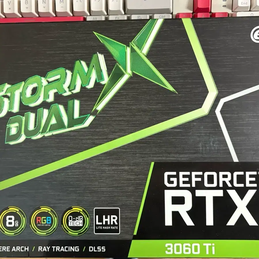 이엠텍 지포스 RTX 3060ti lhr 팝니다