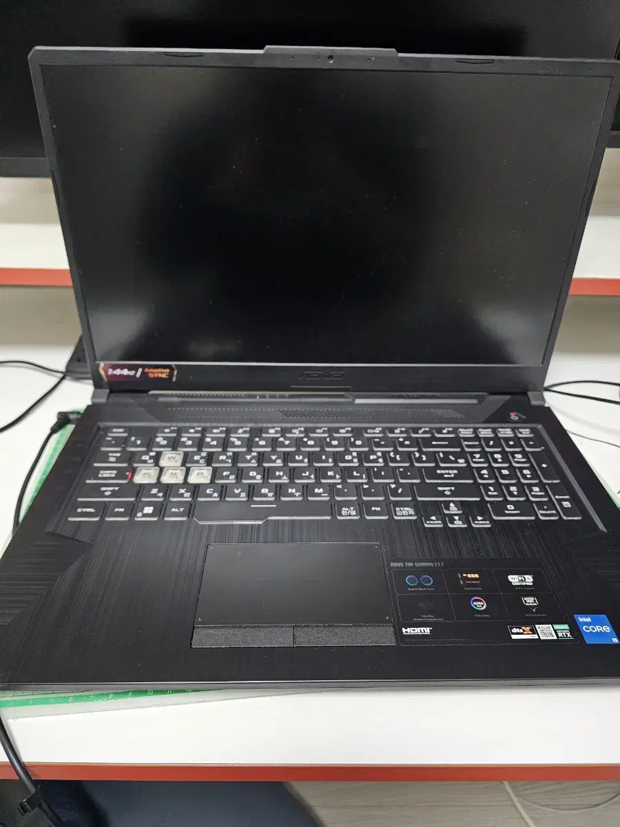 게이밍 노트북  asus fx706h