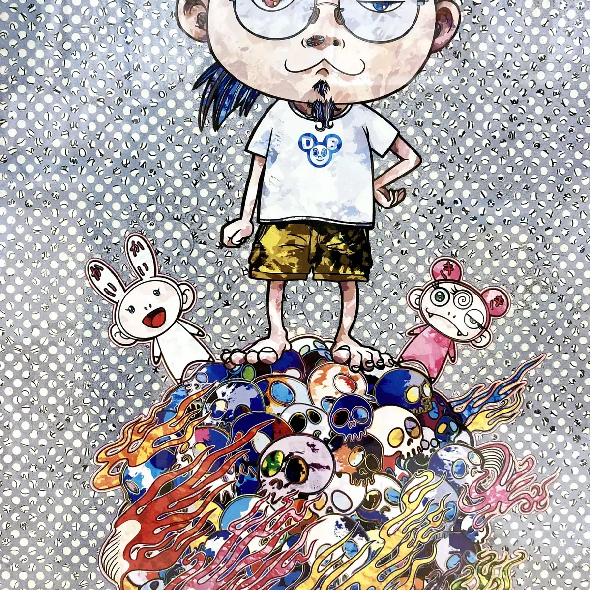 다카시 무라카미 한정판 판화 Murakami Takashi Print