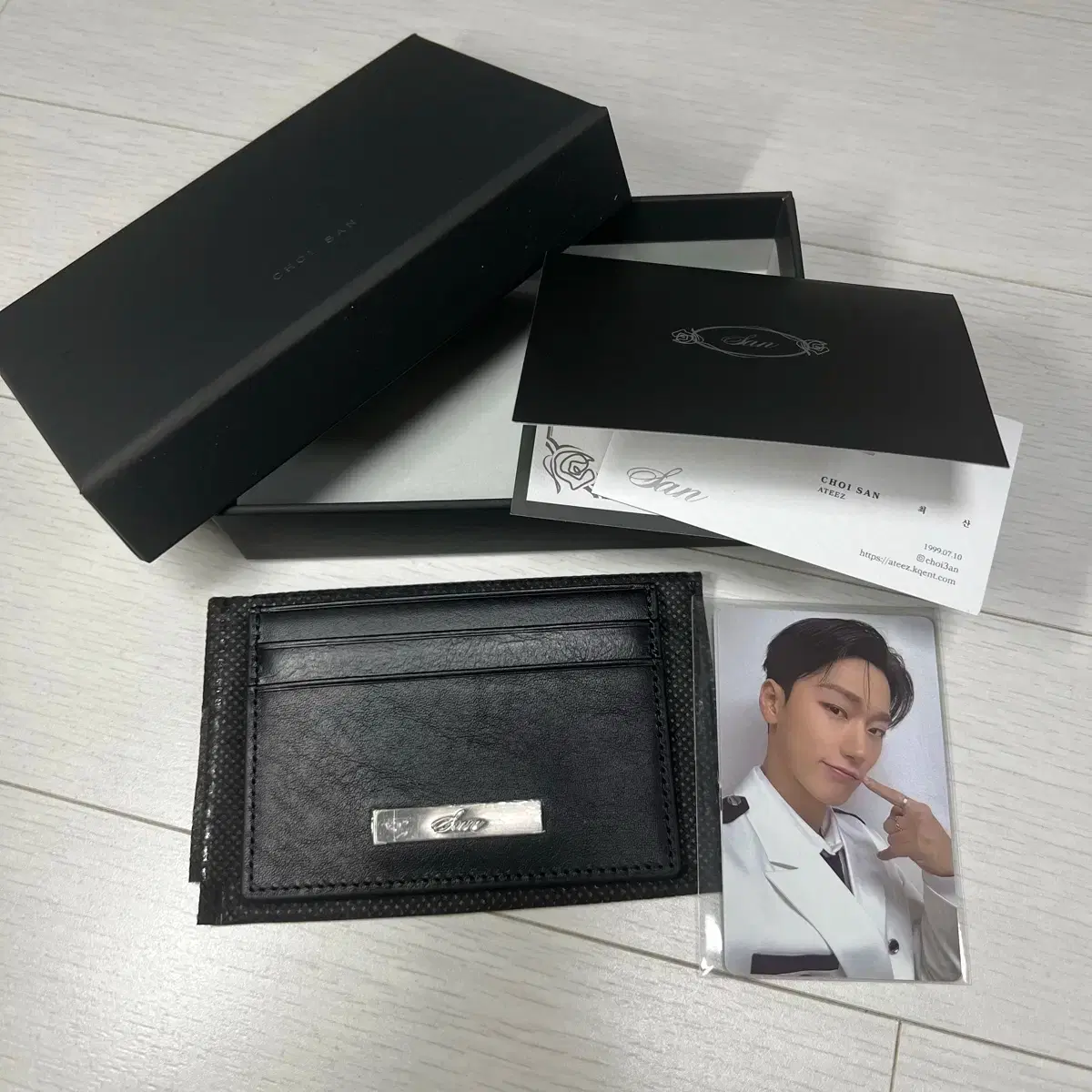 ATEEZ | 에이티즈 ATEEZ choi san birthday md card wallet for sale