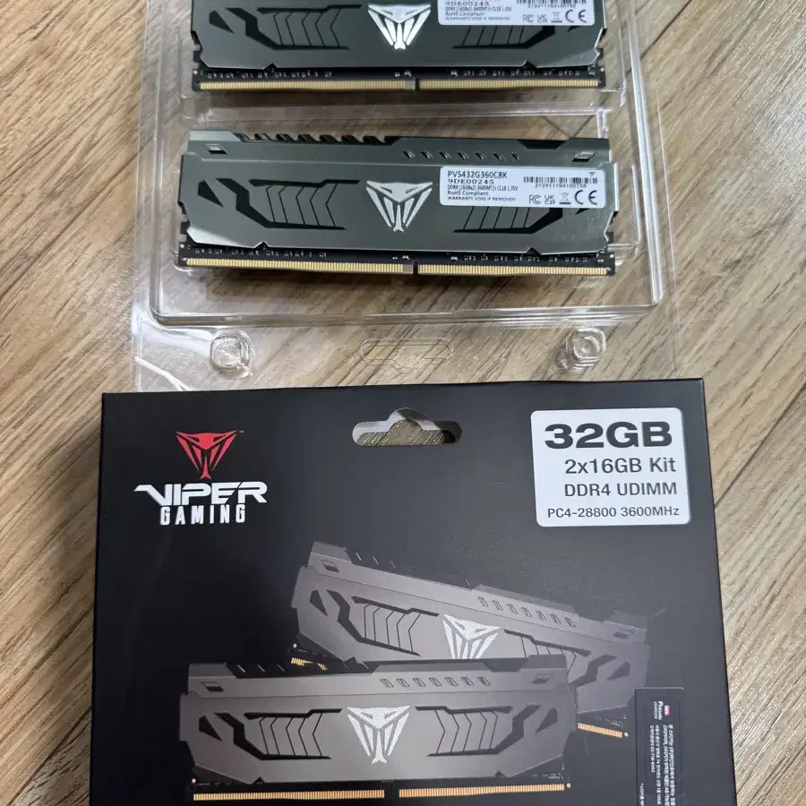 Viper Steel DDR4 (16x2)32gb 3600mhz