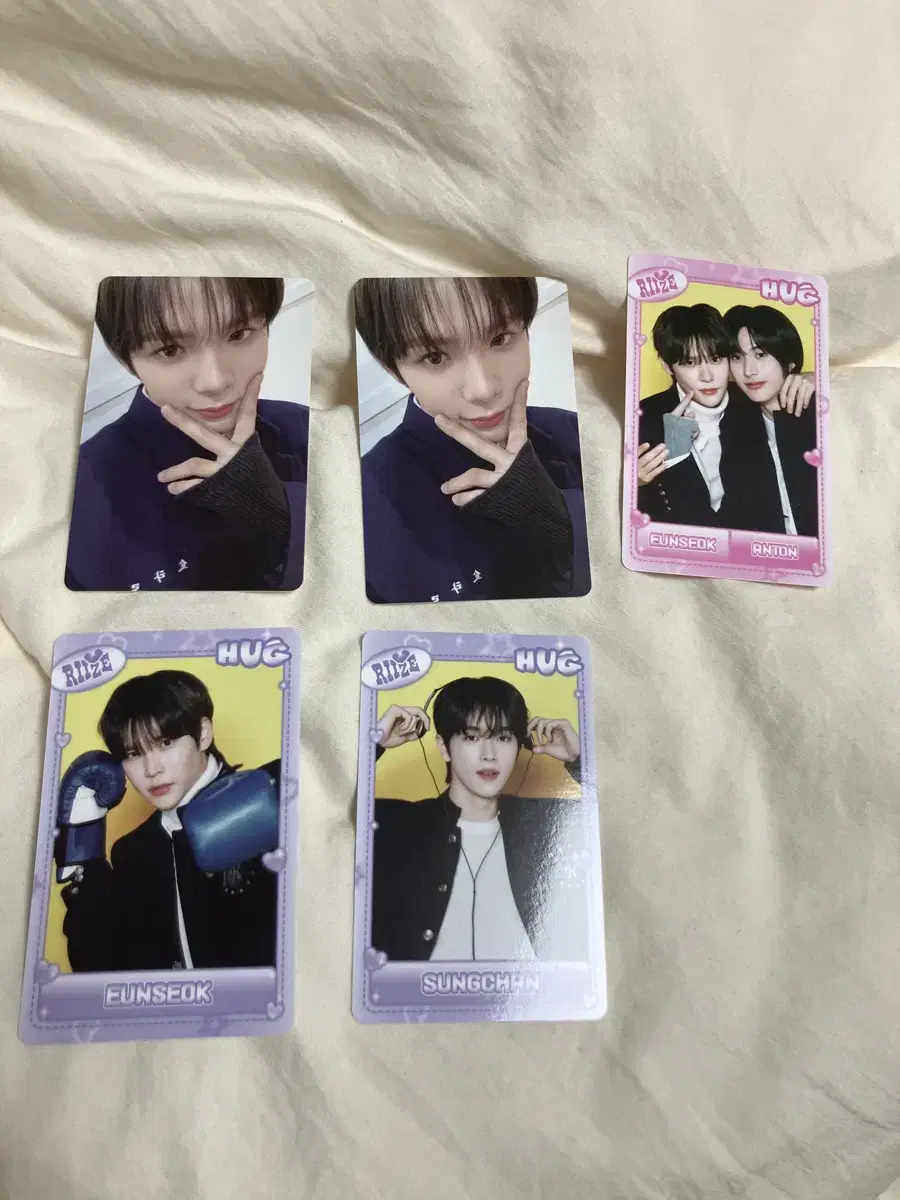 Rise Hug tc md Two Tones Shotaro Eunseok Sungchan photocard WTS