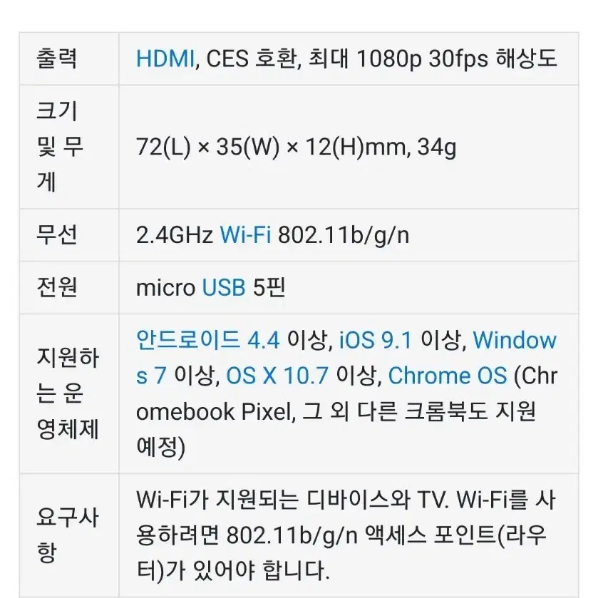 크롬캐스트 1세대, 구글 캐스트