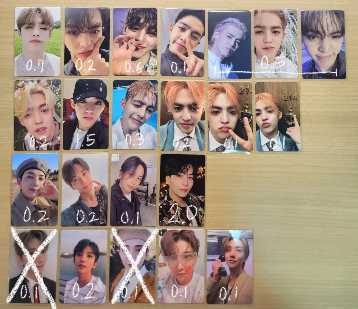 SEVENTEEN photocard wts S.COUPS Jeonghan Joshua Junho Siwon Woozi D.KOOK D.Kyuu Mingyu DK Seungkwan Vernon Dino