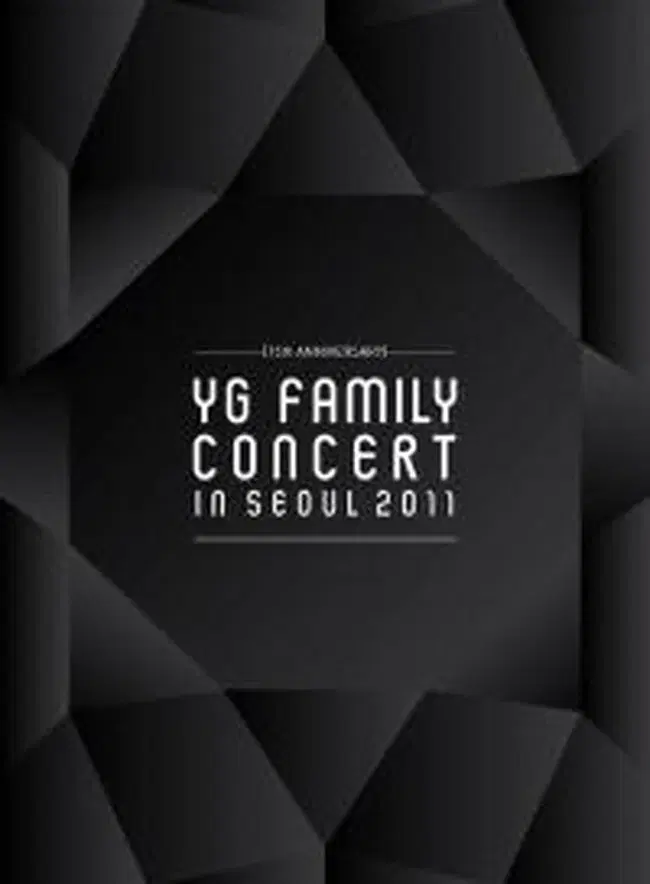 2011 YG FAMILY Concert Live DVD