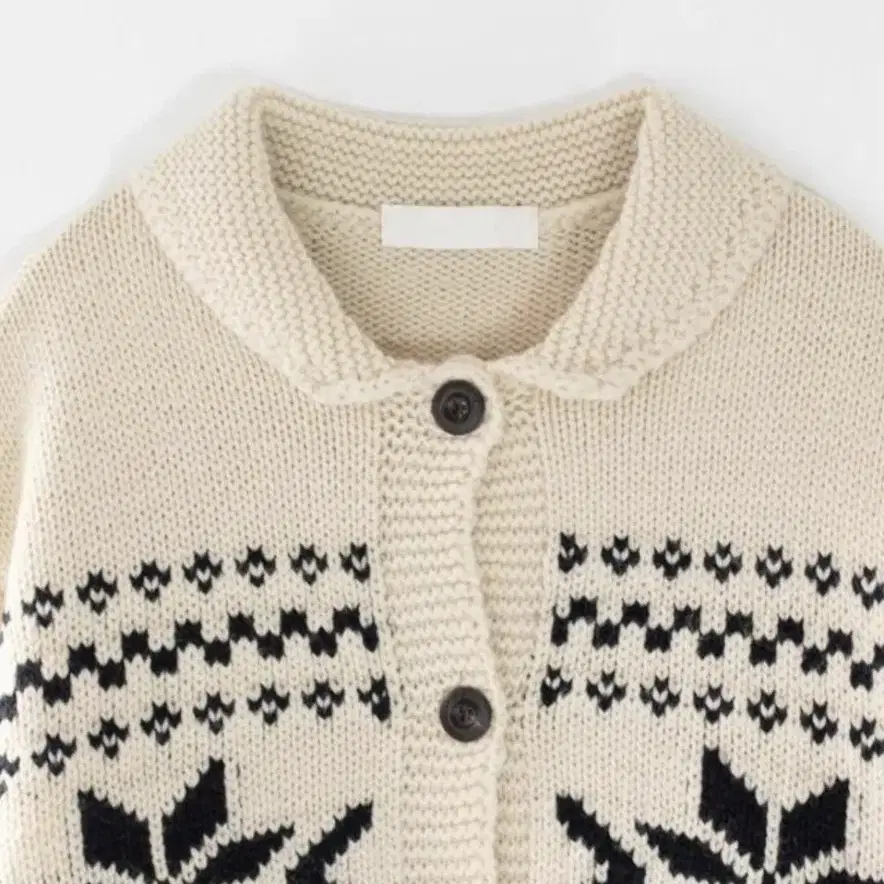 플라드주르 snow cowichan cardigan