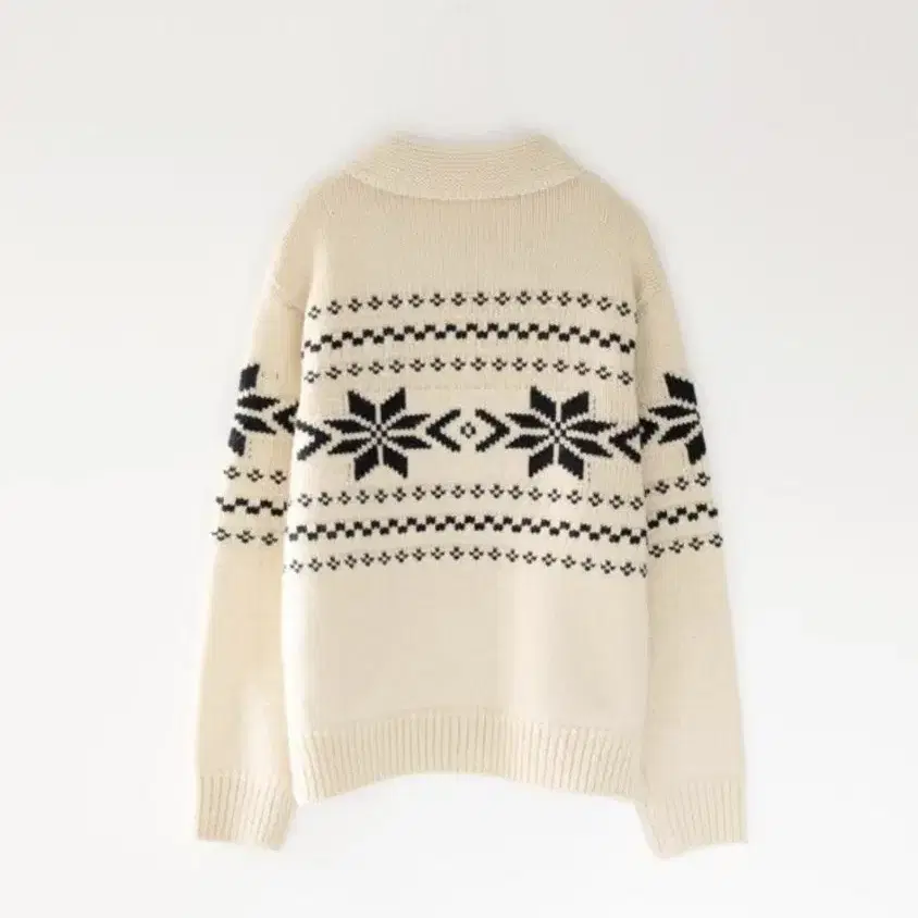 플라드주르 snow cowichan cardigan