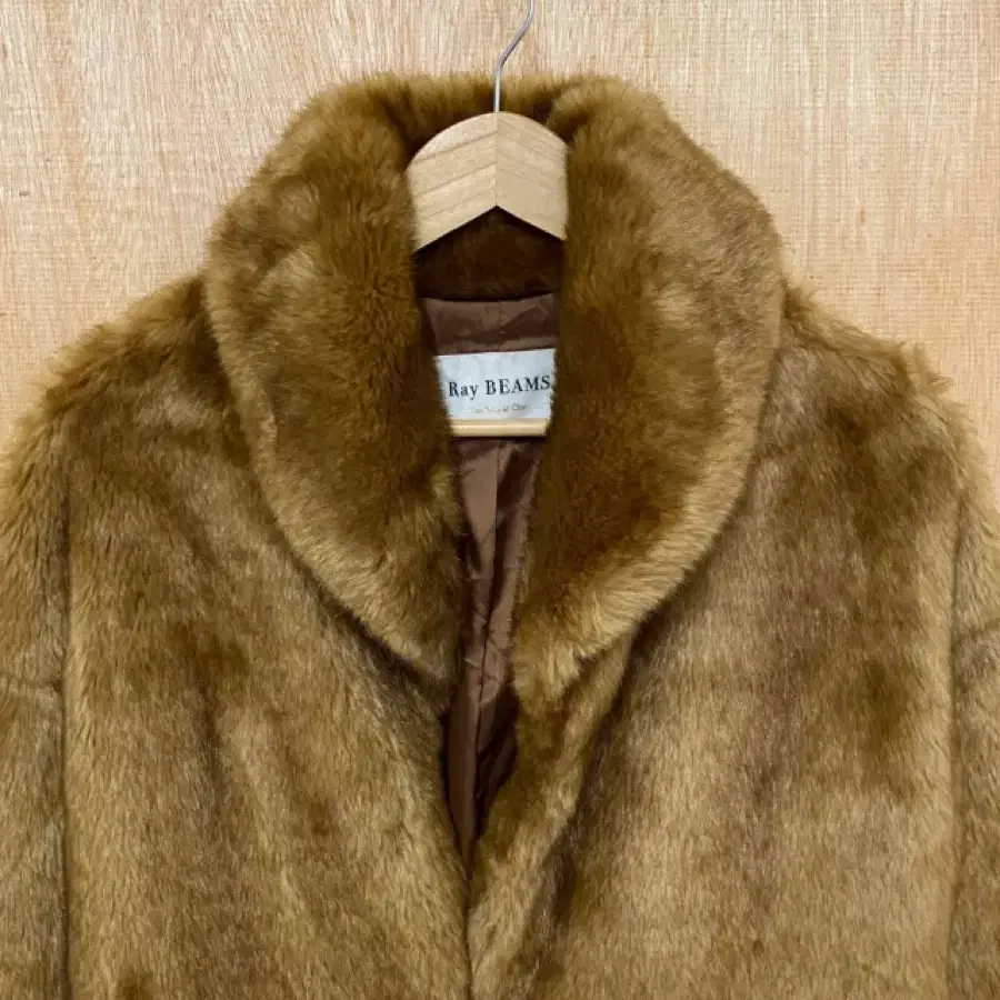 RAY BEAMS fur coat