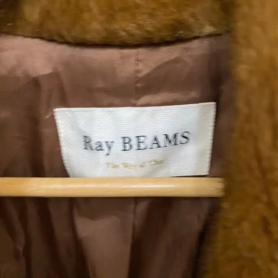 RAY BEAMS fur coat