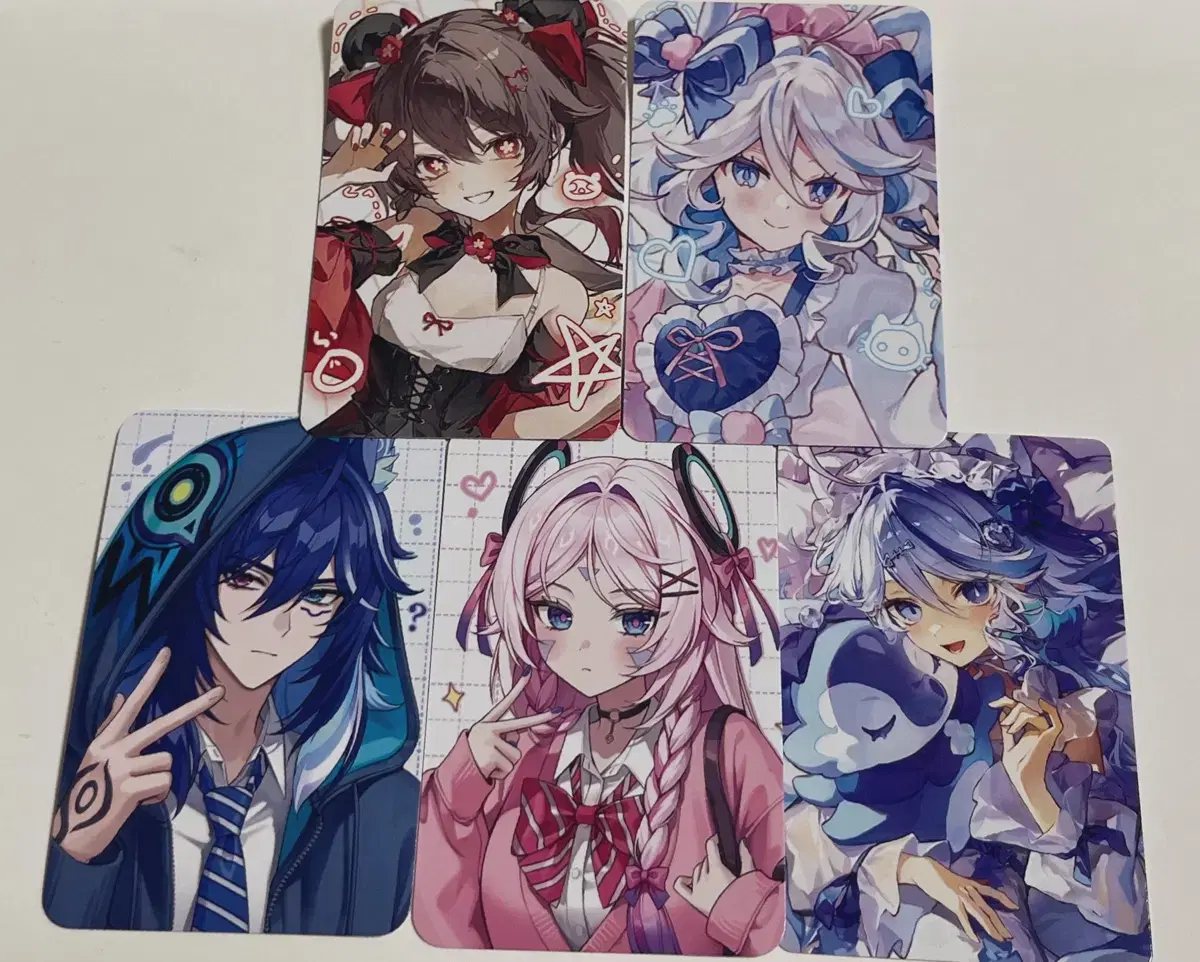 photocard Genshin Impact, PuriNa, Walnut, Wanderer, Nahida, etc. WTS.