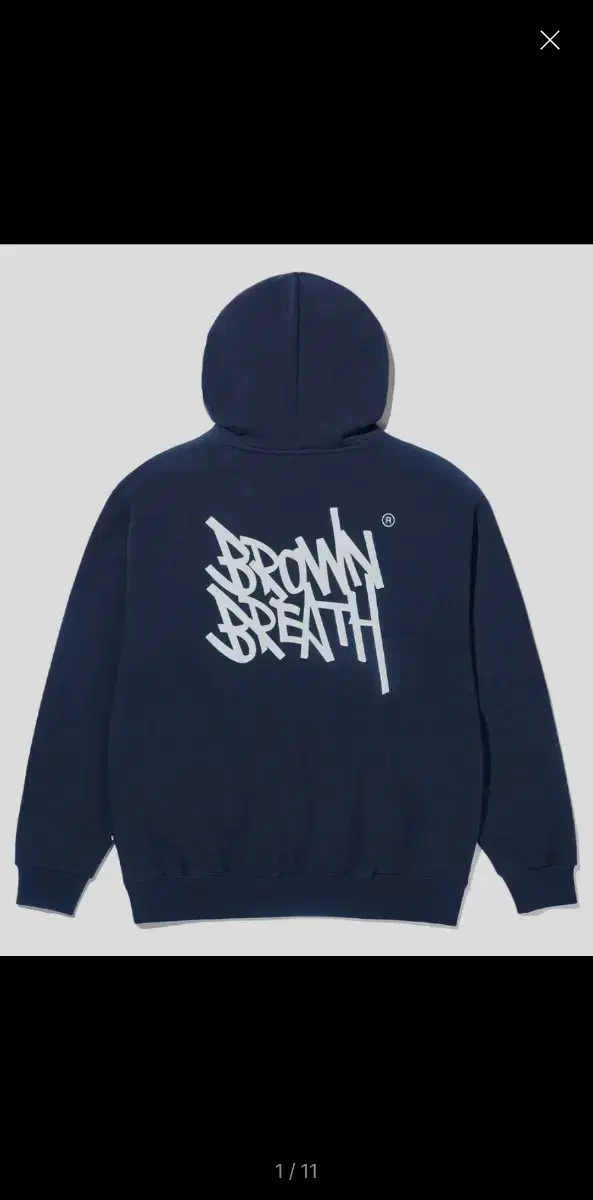 brown breath 후드티