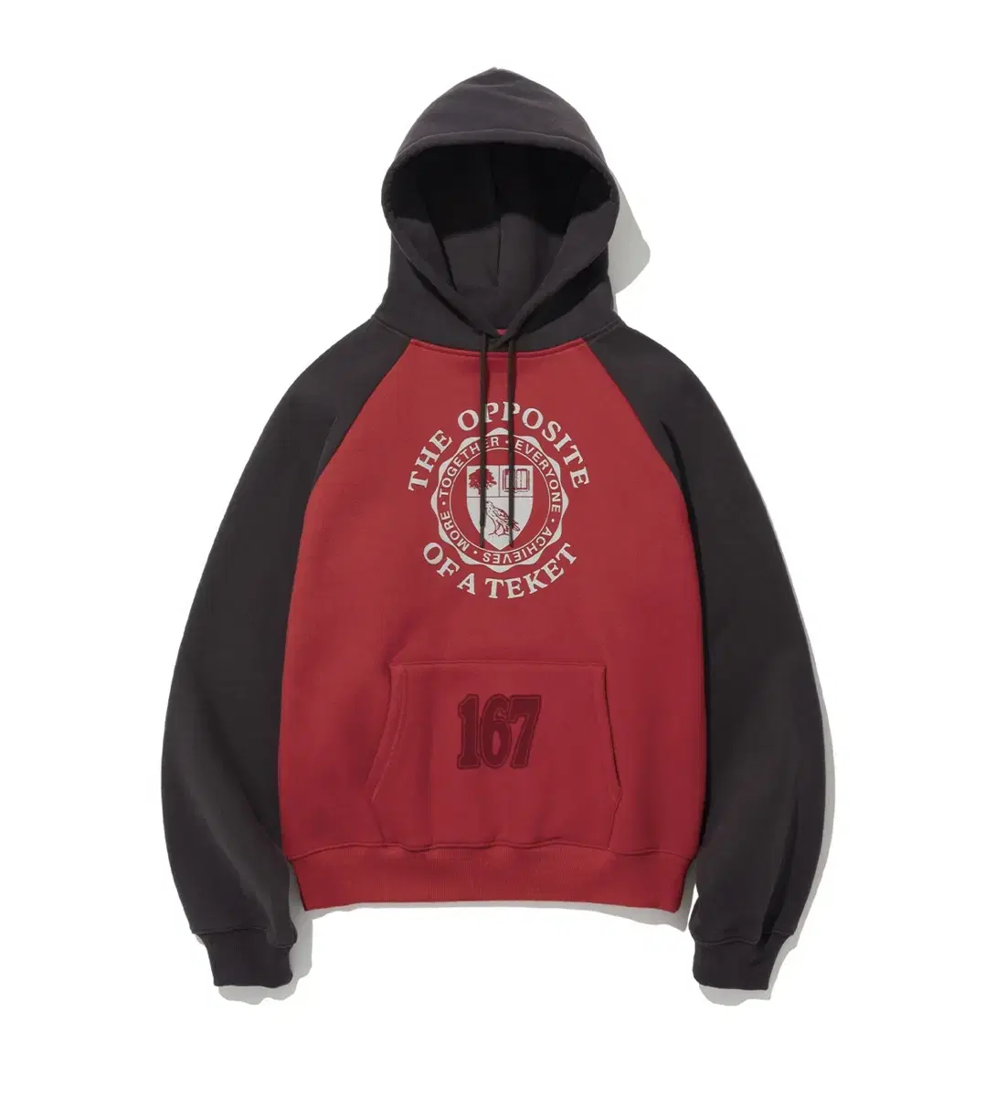 테켓 teket 후드티 Opposite Hoodie Red