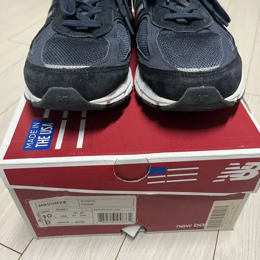 뉴발란스 990v4 네이비 USA M990NV4 275사이즈