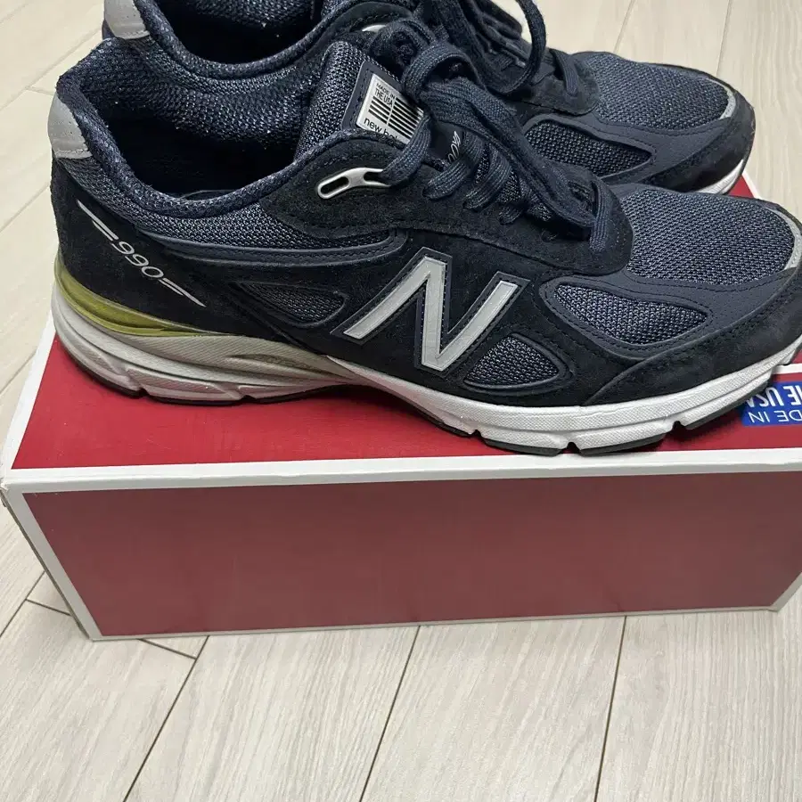 뉴발란스 990v4 네이비 USA M990NV4 275사이즈