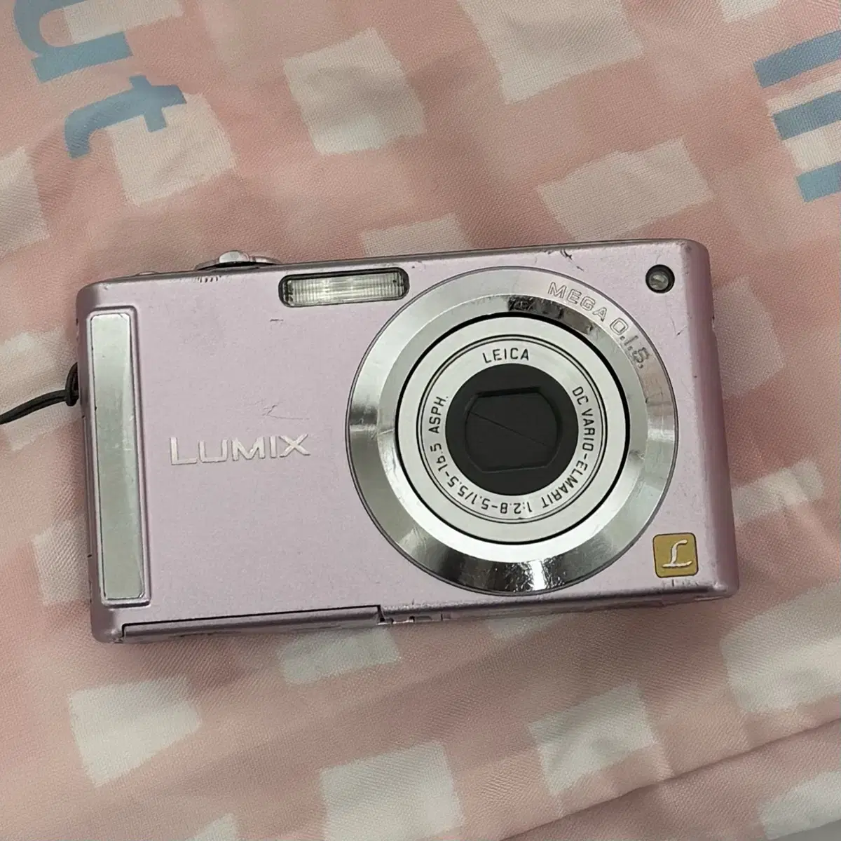 파나소닉 LUMIX 루믹스 dmc-fs3 쿨톤 핑크 빈티지 카메라 디카