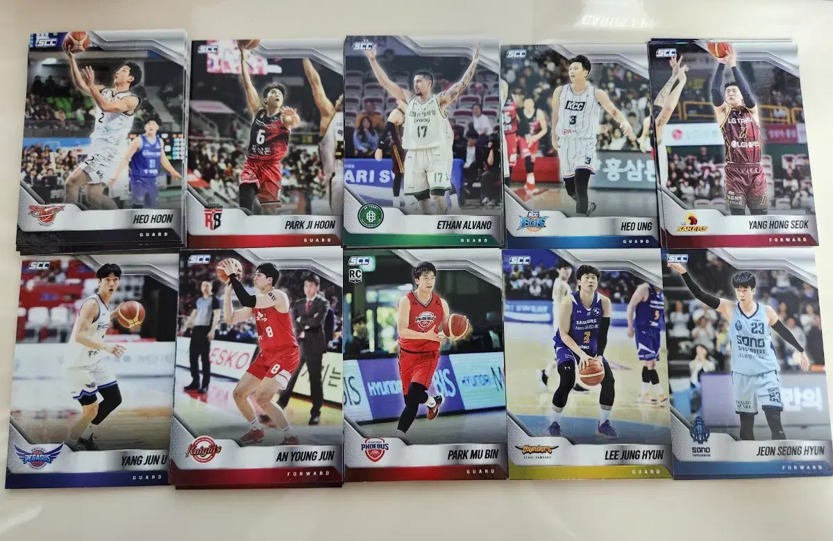 KBL Basketball Carbon kard Base Jeonggwanjang KT LG