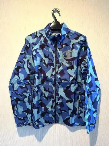 챔피온 CPFU 블루 계열 카모플라쥬 윈드브레이커