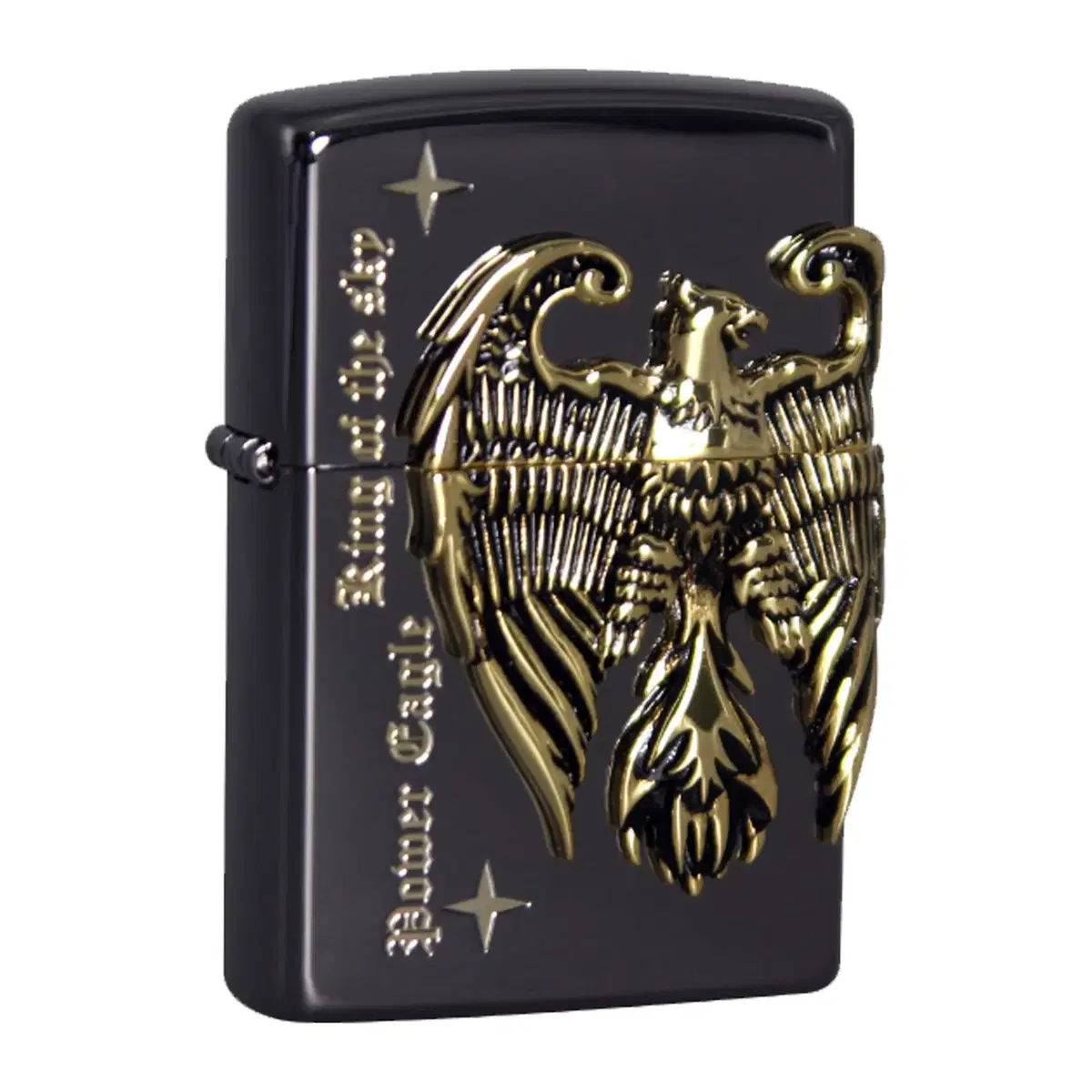 ZIPPO 라이터 지포라이터 POWER EAGLE EMB BK