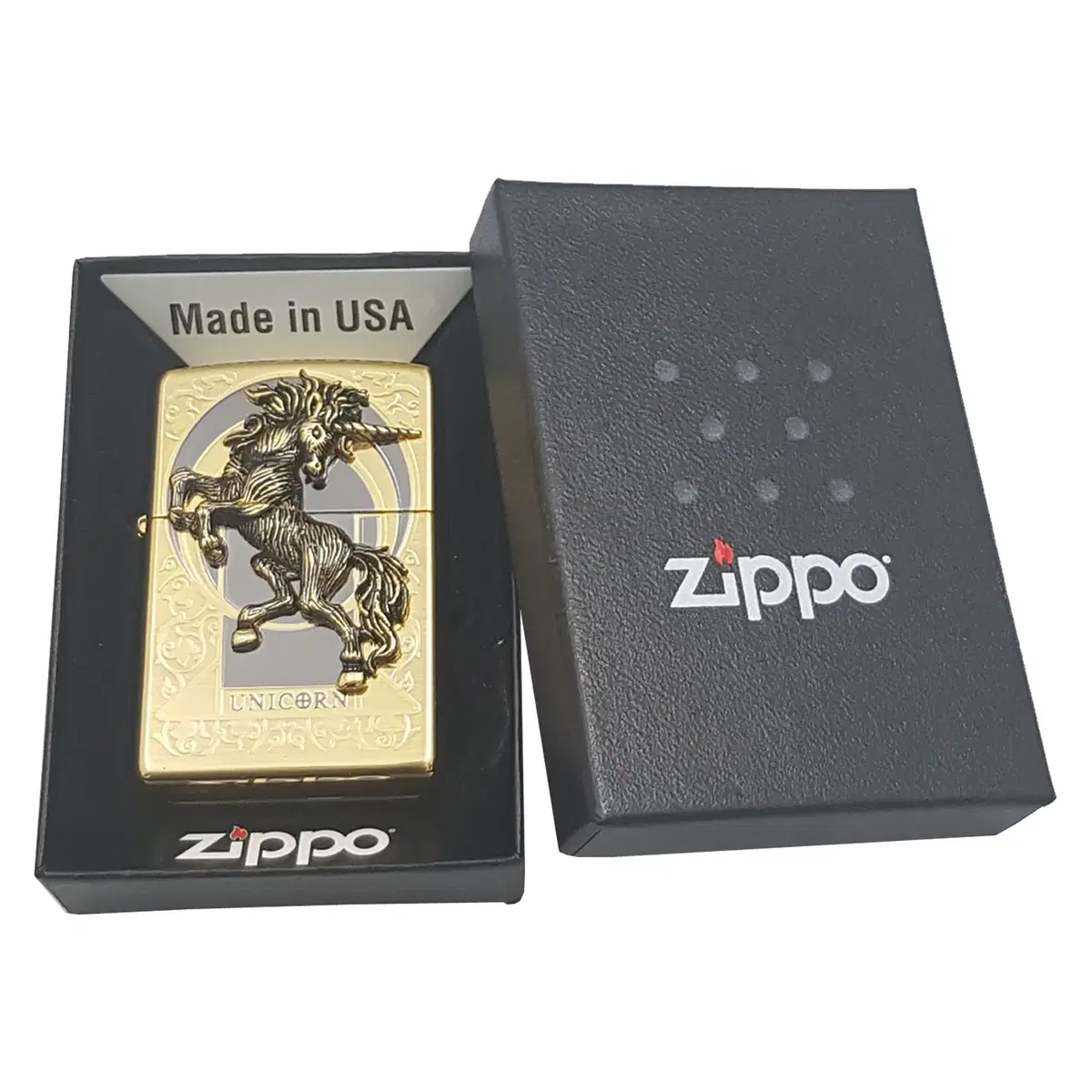 ZIPPO 라이터 지포라이터 유니콘 UNICORN-1 GDU