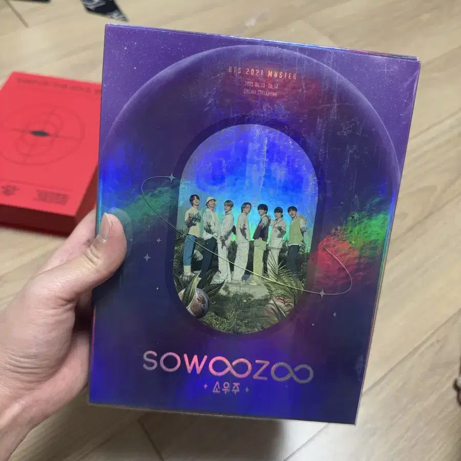 2021 머스터 방탄소년단 소우주 dvd 포카 윤기