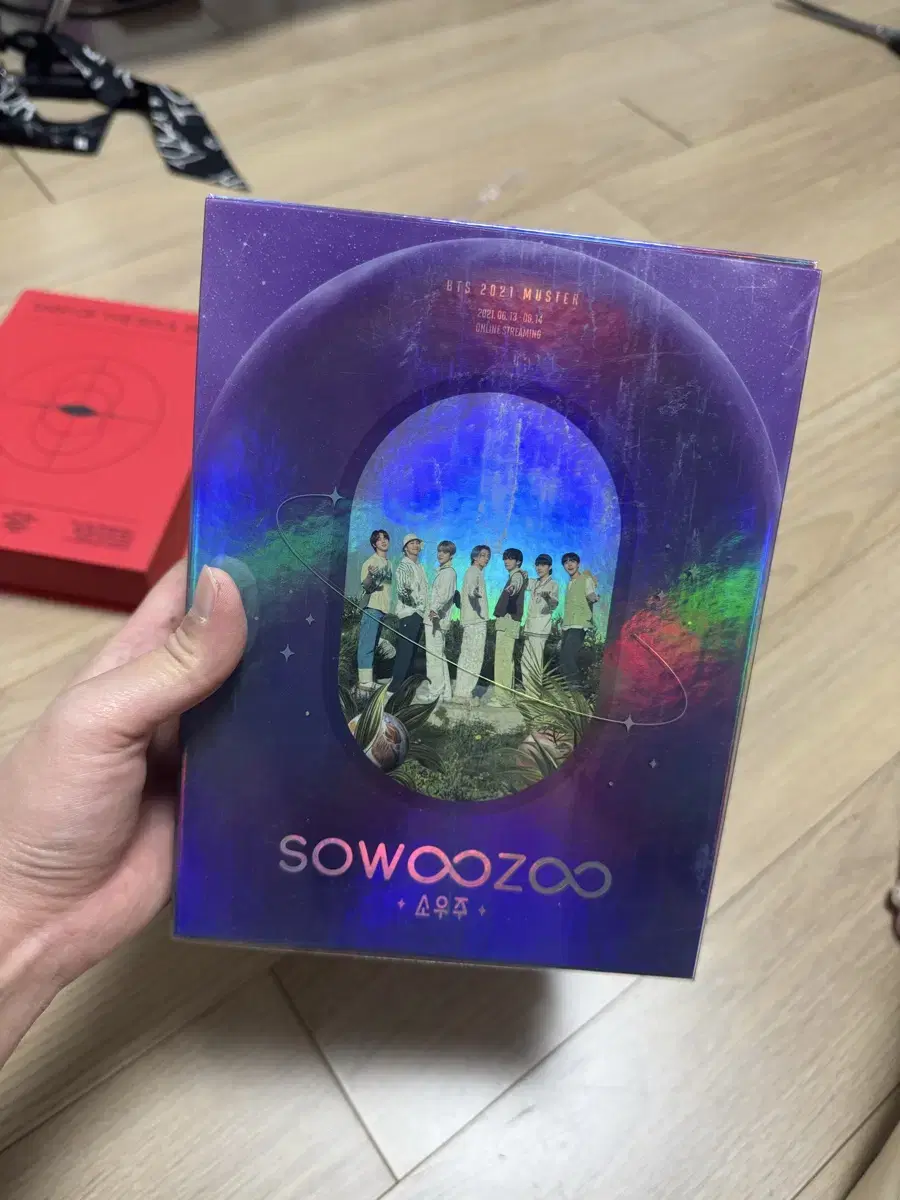 2021 머스터 방탄소년단 소우주 dvd 포카 윤기