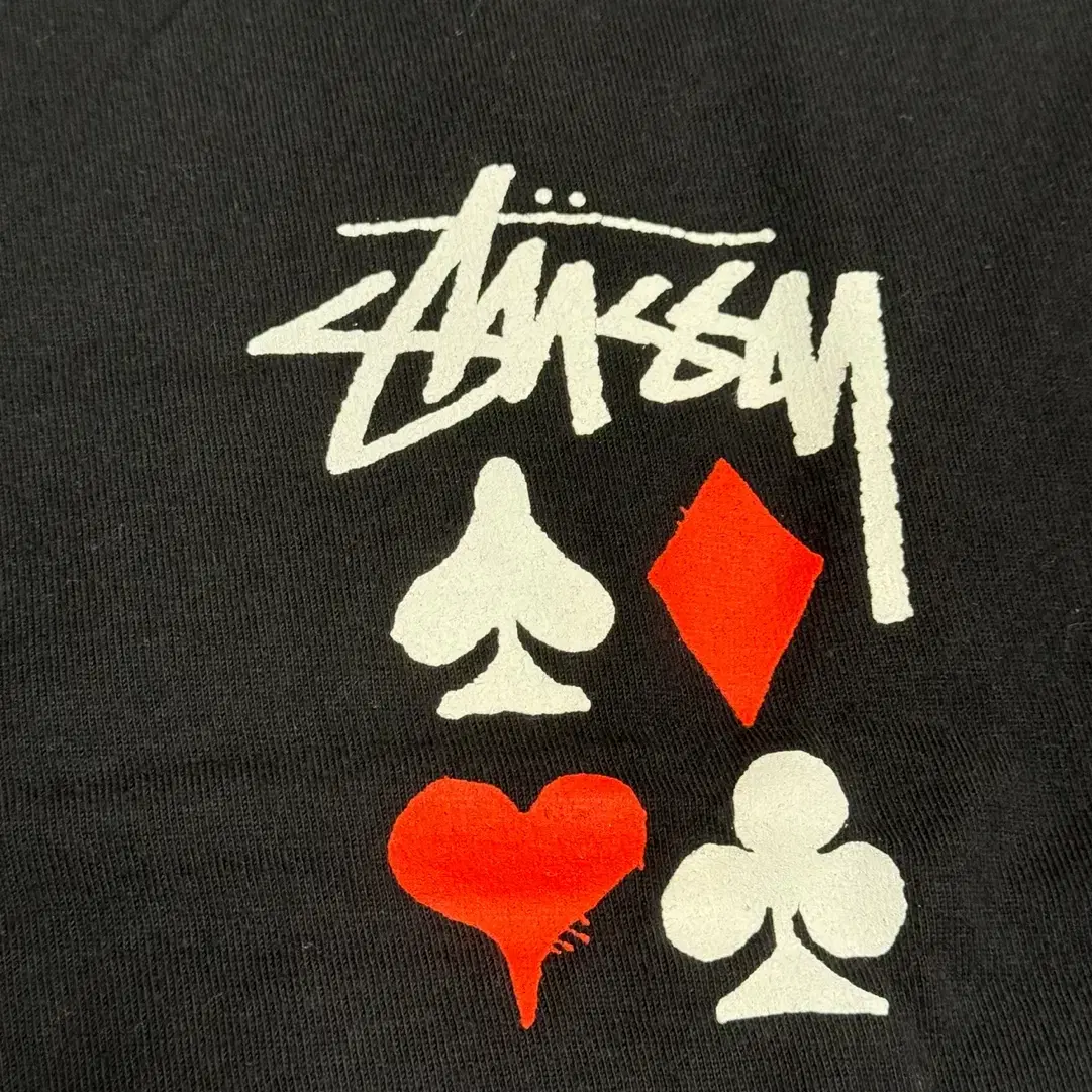 (XL)Stussy Full Deck 2 T-Shirt Black