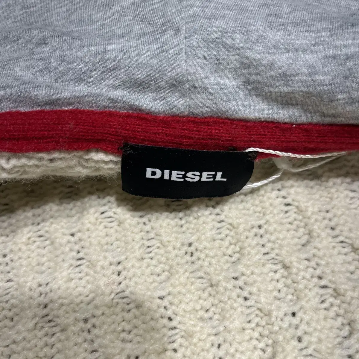 DIESEL Mix Hooded zip-up