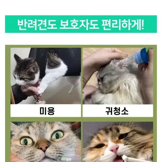 강아지 미용해먹거치대+철봉지지대