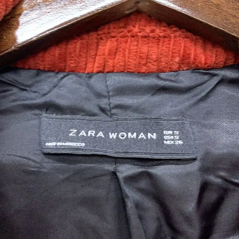 자라 ZARA 코듀로이 골덴 블레이저 여자 자켓 90 G02451