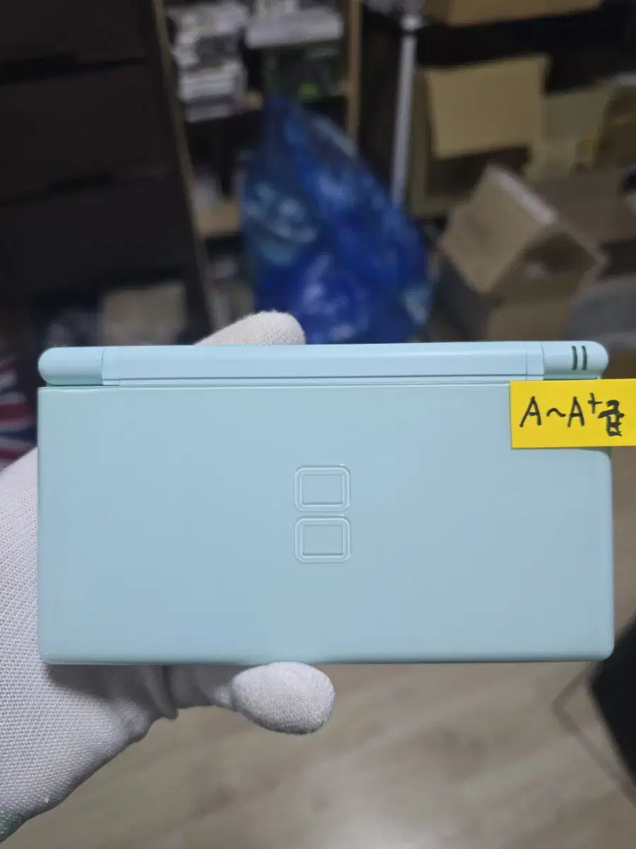 A~A+급 닌텐도 DS Lite DSL 아이스블루 하단 새액정