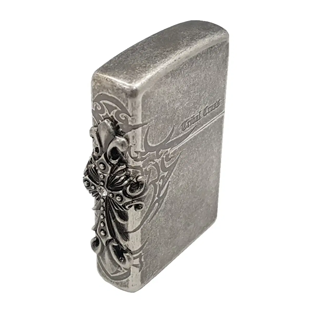 ZIPPO 라이터 지포라이터 Side Tribal Cross EMB 2