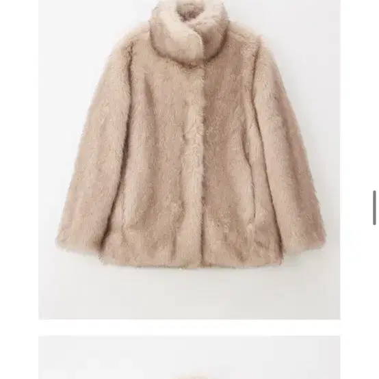 OVEOF Bush fur jacket 부시퍼자켓 크림베이지