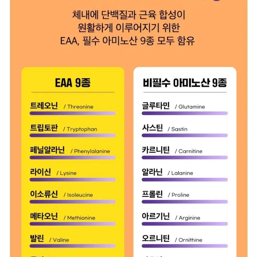 파인애플맛 아미노산 액상