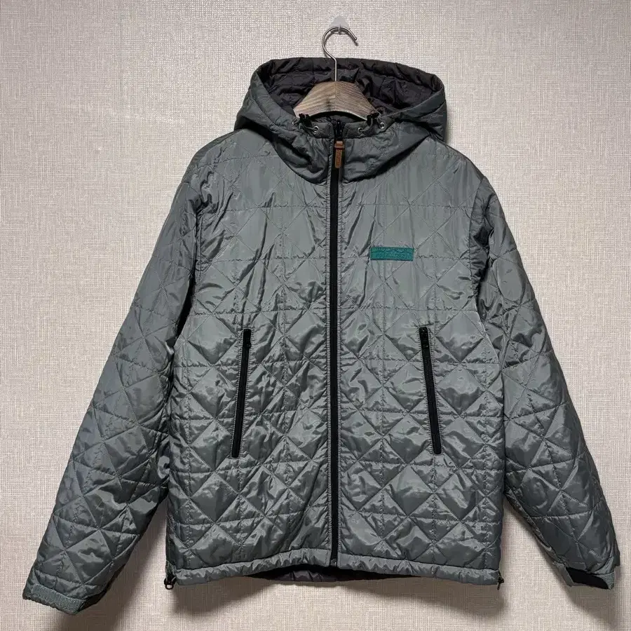 예스아이씨 Y.E.S REVERSIBLE PARKA Aqua/Charco