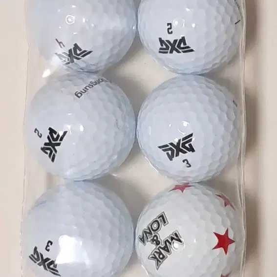 PXG 익스트림 프리미엄&마크앤로나 3피스 10알 로스트볼 골프공