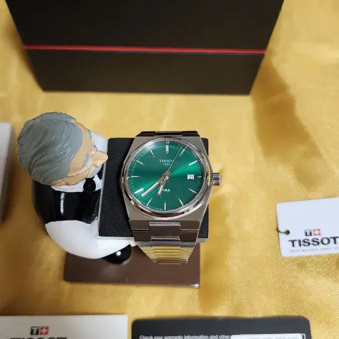 티쏘 TISSOT PRX녹판35mm[정품]시계판매