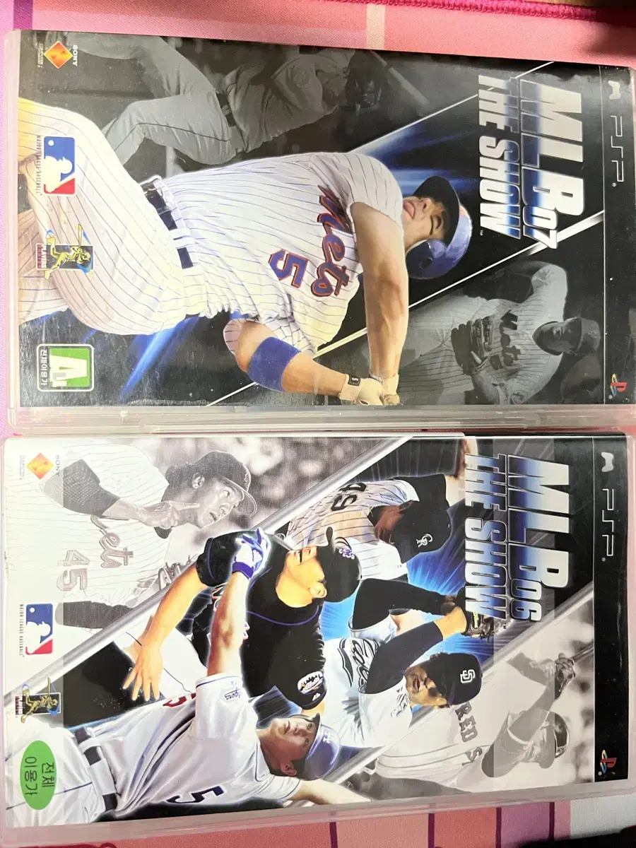 Mlb 더쇼 06,07 PSP CD