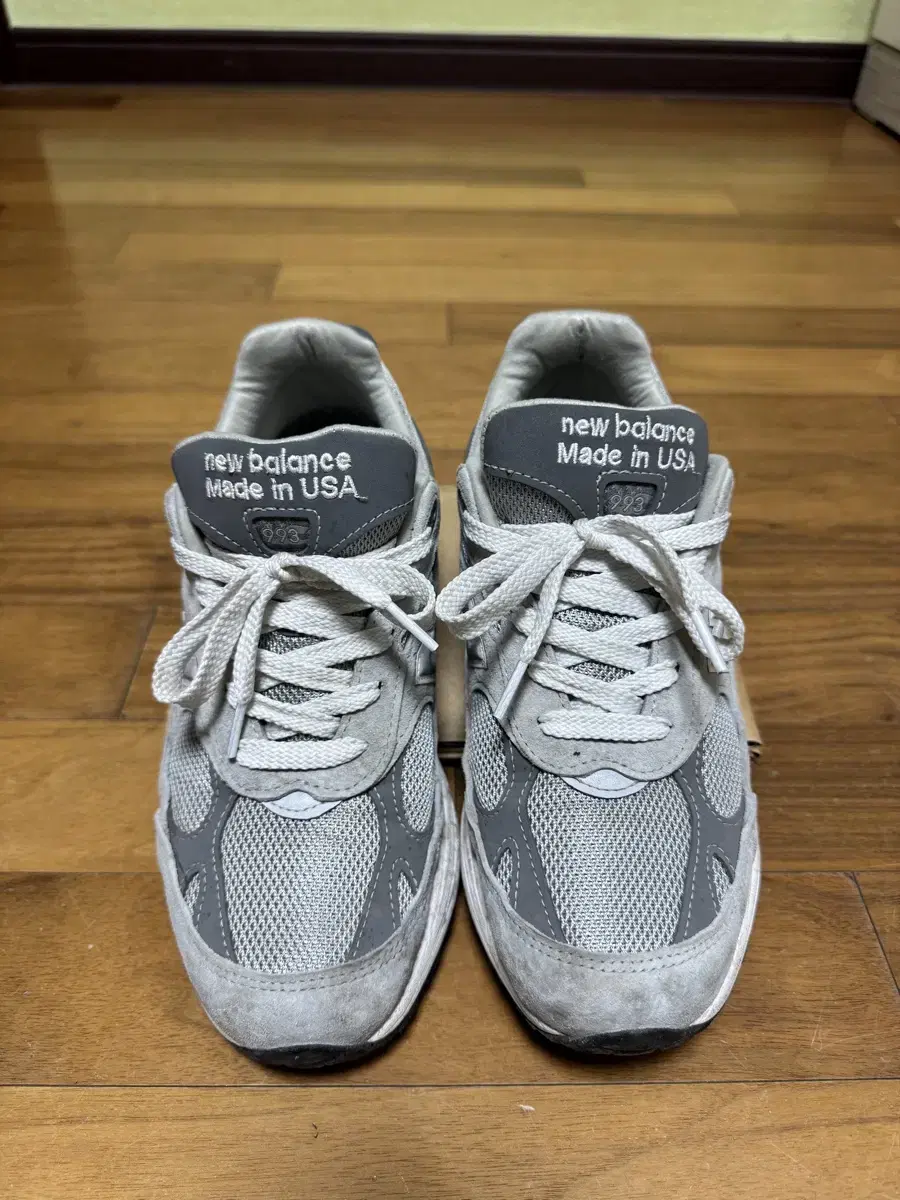 W) New Balance 993 Made in USA Grey - B