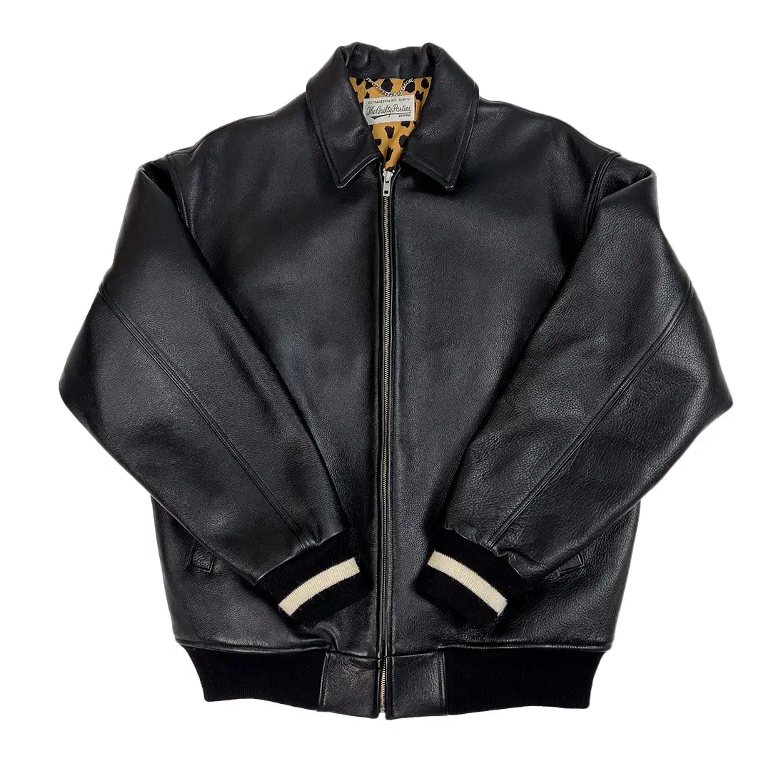 WACKO MARIA 21FW LEATHER VARSITY